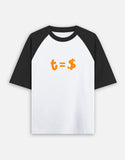 C-Labs Time Is Money Oversized Classic T-Shirt Black White Front_1_c_16_f7afe162-4f7e-487f-b0e9-68e088c6e789