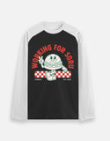 C-Labs I Work For Soru Raglan T-Shirt White Black Front_1_c_18_2d8591eb-5c79-41d2-95d4-40cd95de0994