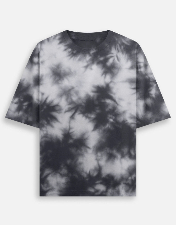 C-Labs C-Standard: Tie Dye Oversized T-Shirt Tie Dye Oversized T-Shirt White Black Front_1_c_18_5e8a8750-f38f-40d8-9e70-c82523cde3e2