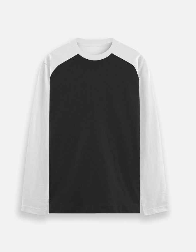 C-Labs C-Standard: Raglan T-Shirt Raglan T-Shirt White Black Front_1_c_18_9585ec63-56ed-42e5-aa95-6bb0909a056d