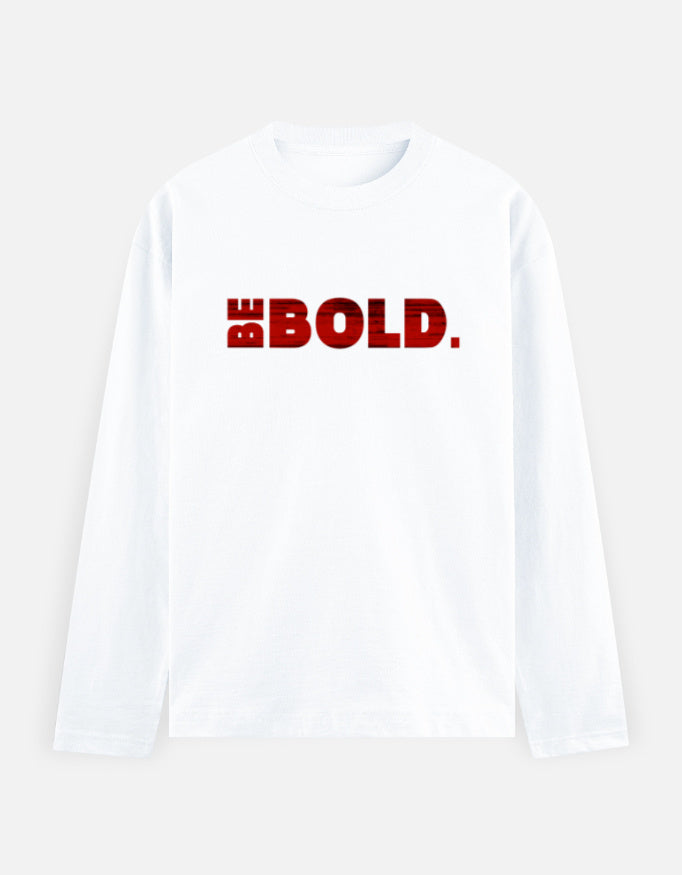 C-Labs Be Bold Full Sleeve T-Shirt White Front_1_c_1_0ff7efb2-ade7-461e-b53b-e7899c4aadb8