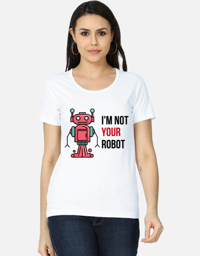 C-Labs I'm Not Your Robot Women's Classic T-Shirt White Front_1_c_1_21c7d2c2-aa83-4cee-b964-cb2ae2a6d8b1