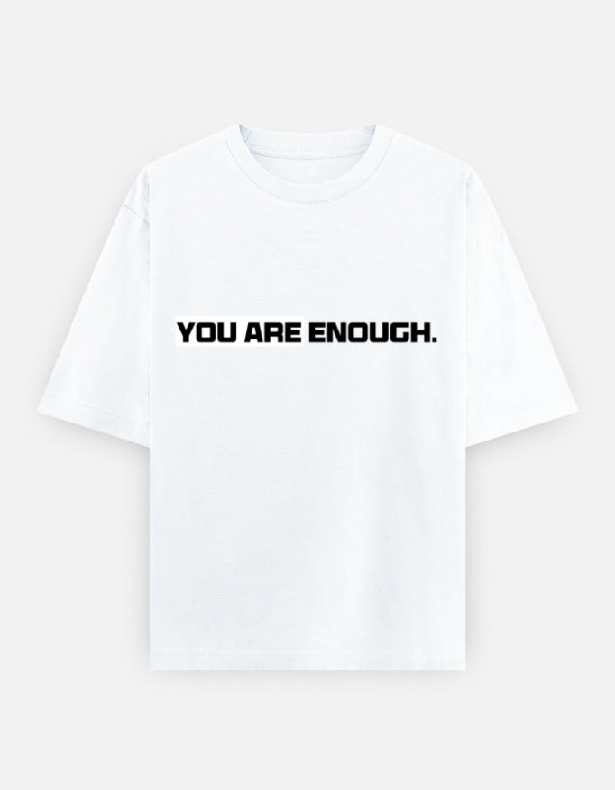 C-Labs You Are Enough Oversized Classic T-Shirt White Front_1_c_1_2ec9f8e2-727d-4f04-b83b-279335482cbc