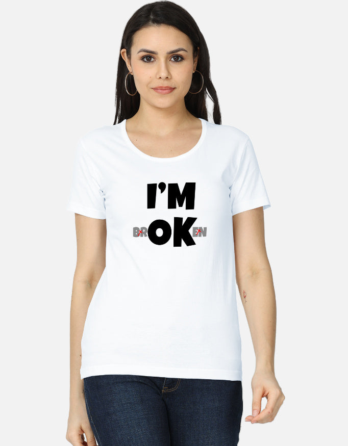 C-Labs I'M BROKEN Women's Classic T-Shirt White Front_1_c_1_2eee0313-dff2-463a-a649-1885a8404b6d