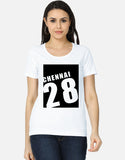 C-Labs Chennai 28 Women's Classic T-Shirt White Front_1_c_1_3fd94ab4-5873-467f-b060-010ee05fa551