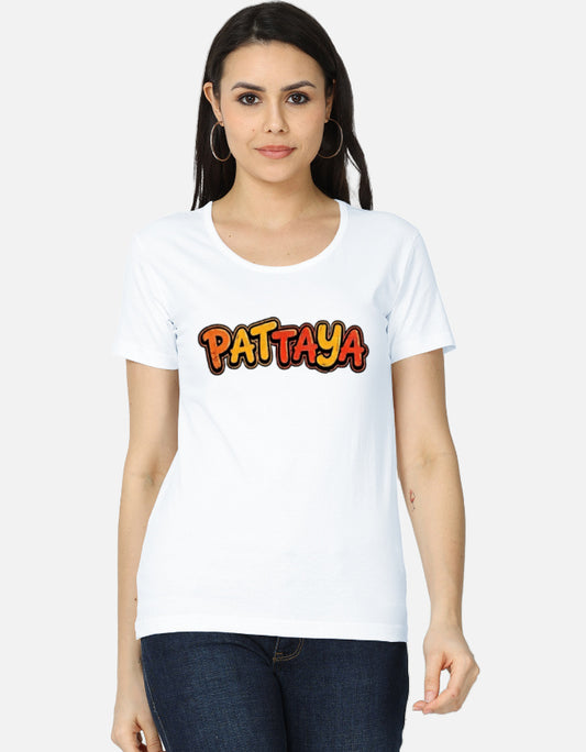 C-Labs Pattaya Women's Classic T-Shirt White Front_1_c_1_4abd5625-78af-4d87-816a-469301122059
