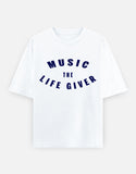 C-Labs Music The Life Giver Oversized Classic T-Shirt White Front_1_c_1_4e8f4571-e1a2-4115-9774-8304feeda258
