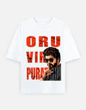 C-Labs Oru Viral Puratchi Oversized Classic T-Shirt White Front_1_c_1_5ff9c304-8e30-4ac2-a144-b5d76ddd2b58