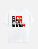 C-Labs RCB For Ever Classic Crew T-Shirt White Front_1_c_1_8668b73b-0edf-4b5d-a39f-b415dc76dc9c