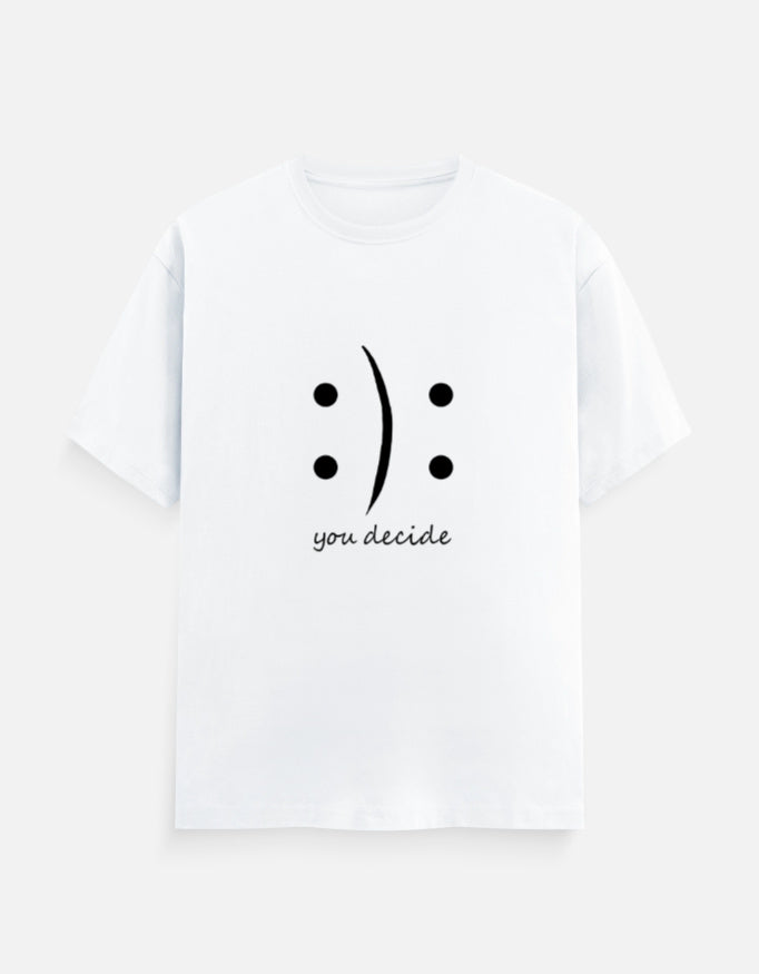 C-Labs You Decide Classic Crew T-Shirt White Front_1_c_1_8a14b892-2219-4858-a647-91b99c746236