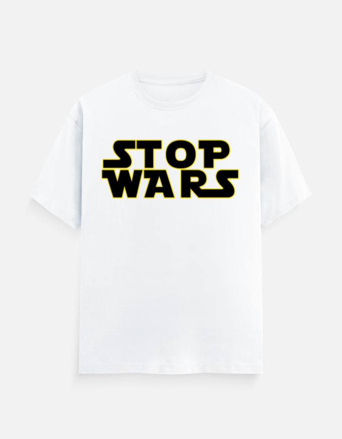 C-Labs Stop Wars Classic Crew T-Shirt White Front_1_c_1_97fa2d5b-8550-40e9-9754-f949eeb5fdd5