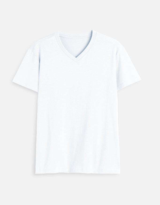 C-Labs C-Standard: V Neck T-Shirt V-Neck T-Shirt White Front_1_c_1_9b424284-9bdb-49d1-a43a-55c7b02d0817
