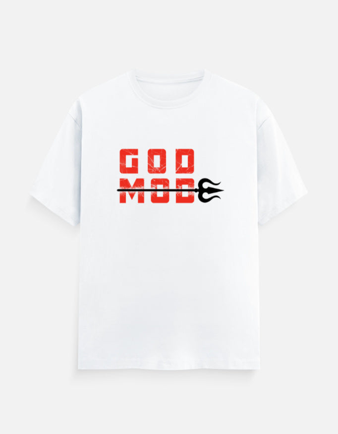 C-Labs Karuppu God Mode Classic Crew T-Shirt White Front_1_c_1_b7cf4944-d738-41e8-a9de-0cb103483d96