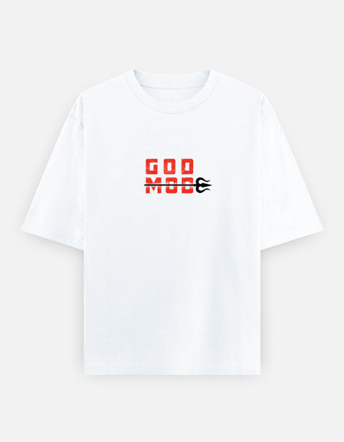C-Labs Karuppu God Mode Oversized Classic T-Shirt White Front_1_c_1_bb459aa6-2542-4e13-9023-4c93061ea83e