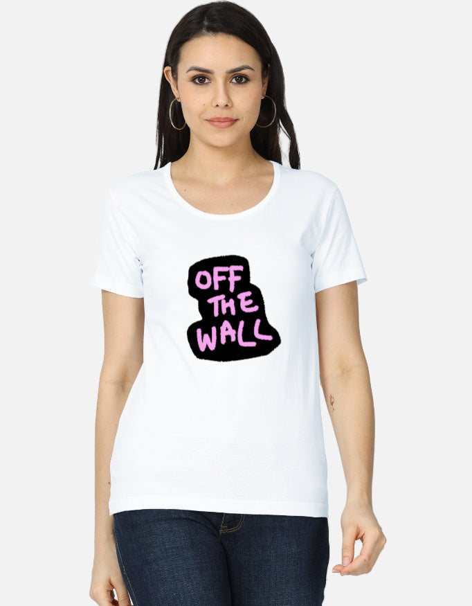 C-Labs Off The Wall Women's Classic T-Shirt White Front_1_c_1_bb9cb458-5ce4-4f30-b8dd-250457a6d31f