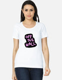 C-Labs Off The Wall Women's Classic T-Shirt White Front_1_c_1_bb9cb458-5ce4-4f30-b8dd-250457a6d31f