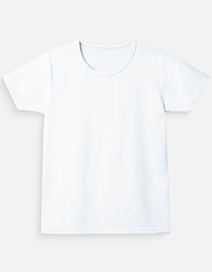 C-Labs C-Standard: Girl's T-Shirt Girl Classic Crew T-Shirt White Front_1_c_1_bcb1c4c9-20a0-4212-97bb-5bc61cc27be7