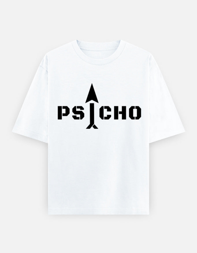 C-Labs PSYCHO Oversized Classic T-Shirt White Front_1_c_1_ca3e441a-10aa-4508-92c7-27ff974ad863