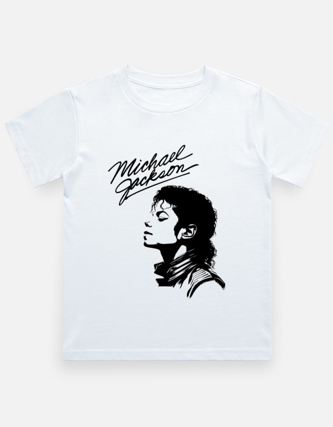 C-Labs Michael Jackson Boy Classic Crew T-Shirt White Front_1_c_1_ce34bb5b-7de5-40fc-b3f1-34129330f86a