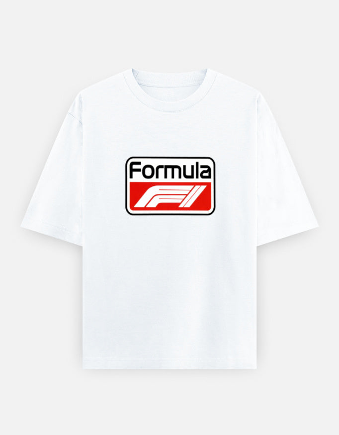 C-Labs Formula 1 Oversized Classic T-Shirt White Front_1_c_1_e15ac984-2ee3-45b9-9310-61d7b970ced3