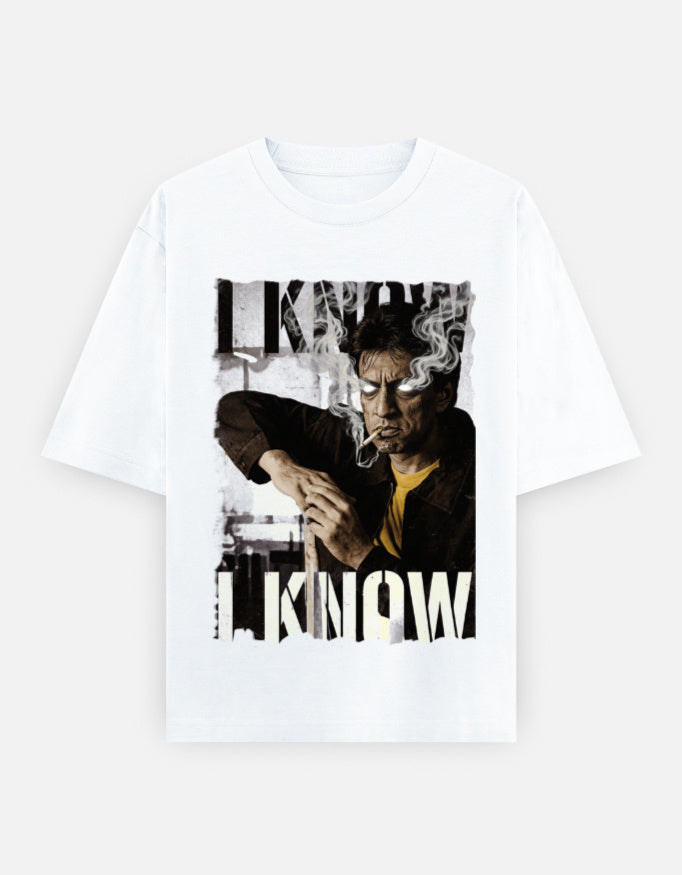 C-Labs I know I know Oversized Classic T-Shirt White Front_1_c_1_e3deaedf-7b3d-4f8b-ad41-b1eacf91d52d