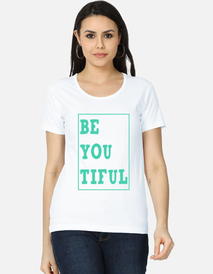 C-Labs Be You Tiful Women's Classic T-Shirt White Front_1_c_1_e954e8d2-08b9-4038-b0ce-8bce6a71873c
