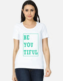 C-Labs Be You Tiful Women's Classic T-Shirt White Front_1_c_1_e954e8d2-08b9-4038-b0ce-8bce6a71873c