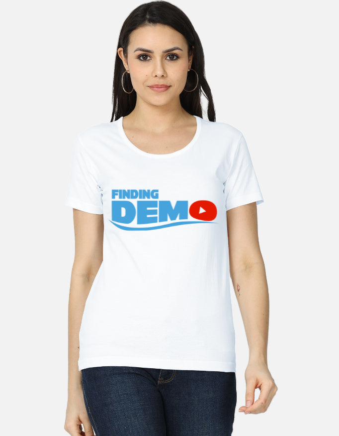 C-Labs Finding Demo Women's Classic T-Shirt White Front_1_c_1_f6171ce5-6848-4357-b79e-a9cb9b13a482