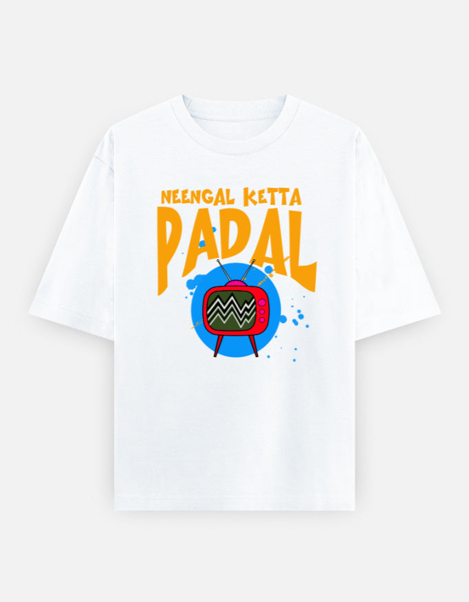 C-Labs Neengal Ketta Padal Oversized Classic T-Shirt White Front_1_c_1_ffe0ae81-19c3-40ac-9d13-ef6bb2654446