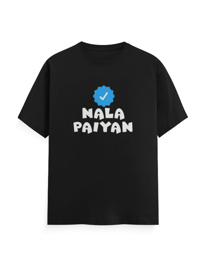 C-Labs Nala Paiyan Classic Crew T-Shirt Black Front_1_c_2