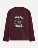 C-Labs Padi da parama Full Sleeve T-Shirt Maroon Front_1_c_25_0569d5eb-7a86-4257-becd-7c838e3d92ae