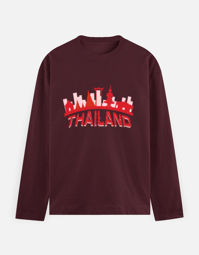 C-Labs Thailand Full Sleeve T-Shirt Maroon Front_1_c_25_06a84867-737c-44b8-84c0-8814fdb76298