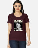 C-Labs Rap God Women's Classic T-Shirt Maroon Front_1_c_25_0ace7775-90ae-48f9-b9e1-431c7874ede0