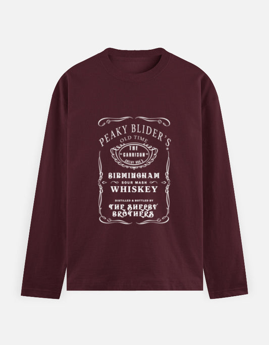 C-Labs Peaky Blinders Full Sleeve T-Shirt Maroon Front_1_c_25_15f94f94-b3a3-4bb0-a1ae-592dd76947d1