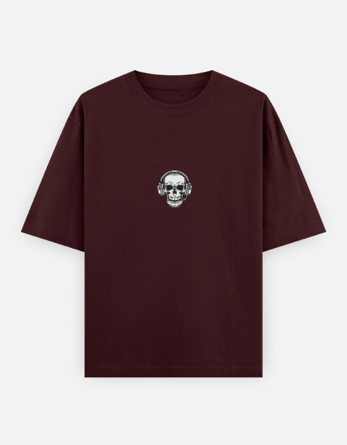 C-Labs Deathcore Vibes Oversized Classic T-Shirt Maroon Front_1_c_25_19fb931b-5923-4174-bfd6-7ed723060dec
