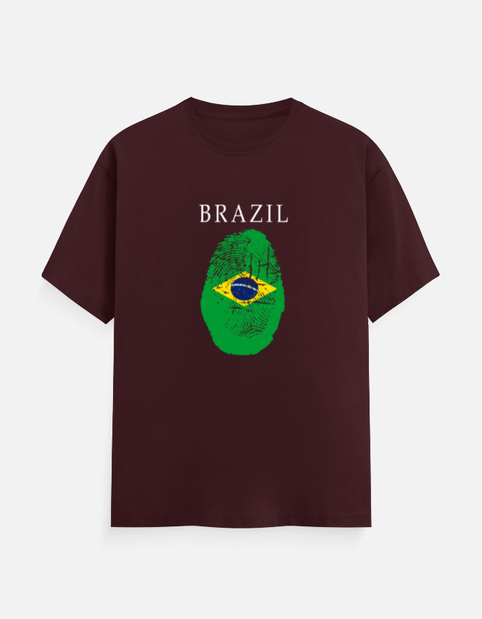 C-Labs Brazil Classic Crew T-Shirt Maroon Front_1_c_25_1ad88d66-0c3d-4610-b469-c30703a17fc0