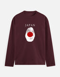 C-Labs Japan Full Sleeve T-Shirt Maroon Front_1_c_25_389ba96c-d246-4afc-8c59-999bd47beb98