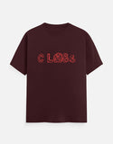 C-Labs C-LABS Comic Classic Crew T-Shirt Maroon Front_1_c_25_3ac023f6-beee-4bc1-8f6d-26052b066741