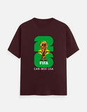 C-Labs Brazil 26 Classic Crew T-Shirt Maroon Front_1_c_25_4173416c-4880-4868-acc9-15a888b68959