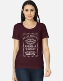 C-Labs Peaky Blinders Women's Classic T-Shirt Maroon Front_1_c_25_43f8cc02-e2c3-4187-a36b-6acc6d5ef5d4