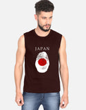 C-Labs Japan Sleeveless T-Shirt Maroon Front_1_c_25_4765d891-d2aa-415f-b288-20399c8a6dca
