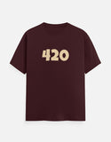 C-Labs 420 Classic Crew T-Shirt Maroon Front_1_c_25_4d58a9b9-ebfd-4c66-9b0f-39fe6a585097