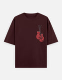 C-Labs Me vs Me Oversized Classic T-Shirt Maroon Front_1_c_25_4db39eec-778e-48d5-b731-25e267065551