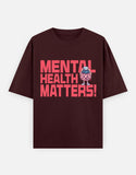 C-Labs Mental Health Matters Oversized Classic T-Shirt Maroon Front_1_c_25_4e300387-fc3a-463c-879f-e804959d4959