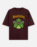 C-Labs Moneyfesting Oversized Classic T-Shirt Maroon Front_1_c_25_51b135c9-a635-4f4f-a969-ec609633daa5