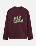 C-Labs Ask Later Full Sleeve T-Shirt Maroon Front_1_c_25_5b26f1b2-b0e8-4eb4-9ad2-0649307af26d
