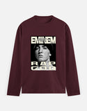 C-Labs Rap God Full Sleeve T-Shirt Maroon Front_1_c_25_5c28bb9a-cd62-4554-8833-90d79e805d44