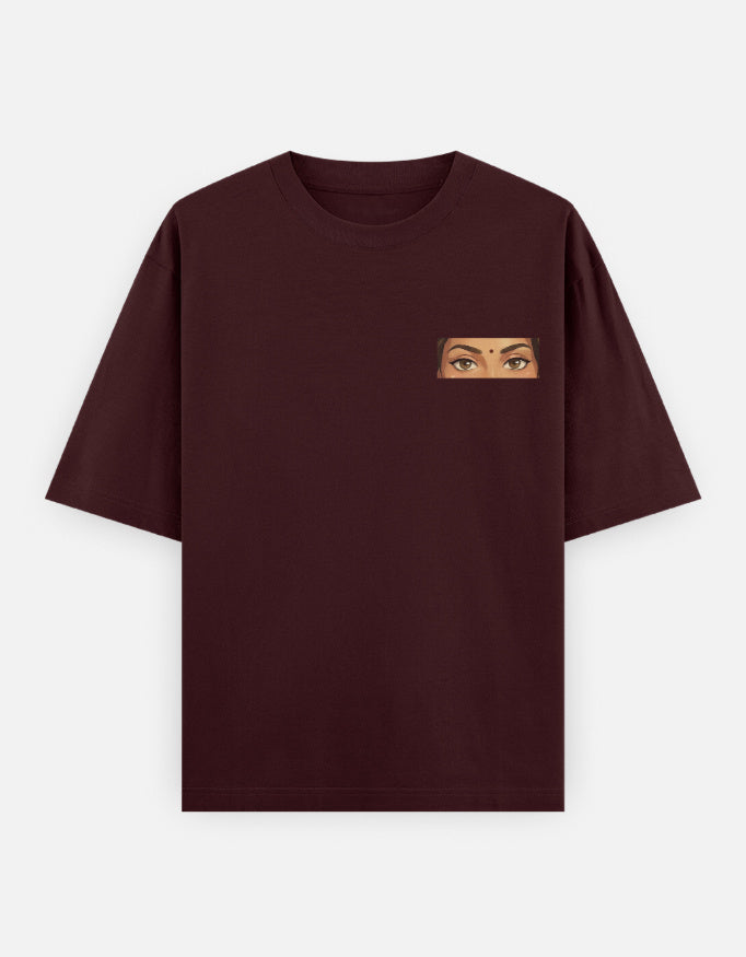 C-Labs Siluku Oversized Classic T-Shirt Maroon Front_1_c_25_61f6fe9c-ba11-402d-99d5-62141c7217a6