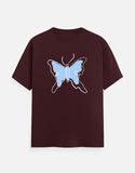 C-Labs Butterfly Classic Crew T-Shirt Maroon Front_1_c_25_65364a2e-e15e-4ebc-bb83-f9e70b1b9349