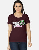 C-Labs Grand Theft Auto: Tamil Nadu Edition Women's Classic T-Shirt Maroon Front_1_c_25_6565ae0d-468e-4d8d-9ede-706fb39bda6f